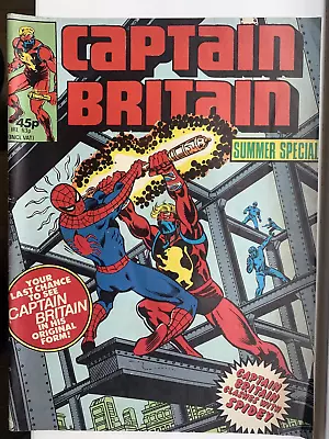 Buy Captain Britain Summer Special (1979) • 9.50£