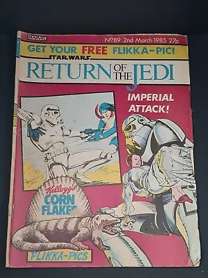 Buy Star Wars Return Of The Jedi #89 March 2 1985 British Weekly Comic< • 6.95£