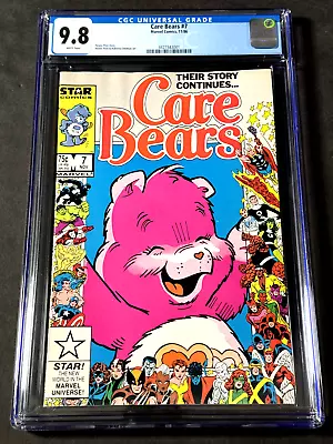 Buy Care Bears #7 1986 CGC 9.8 4421543001 Howie Post Roberta Edelman • 776.61£