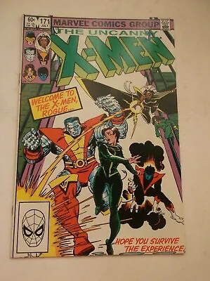 Buy Marvel: The Uncanny X-men #171, Rogue Joins The X-men, 1983, Vf (8.0)!!! • 19.41£