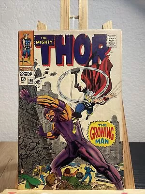 Buy The Mighty Thor 140 Marvel Comics 1967 1st Appearance The Growing Man  • 37.28£