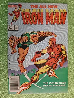 Buy IRON MAN #177 Potential 9.6 Or 9.8 NEWSSTAND Canadian Price Variant RD5872 • 21.23£