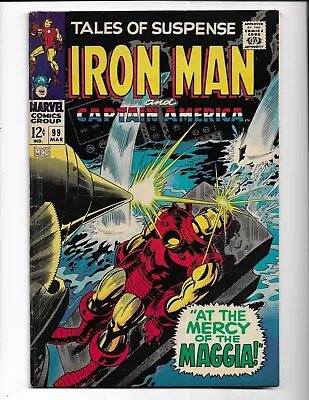 Buy Tales Of Suspense 99 - F- 5.5 - Captain America - Iron Man - Whiplash (1968) • 27.96£
