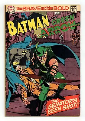 Buy Brave And The Bold #85 VG- 3.5 1969 1st App. New Green Arrow Costume • 27.18£