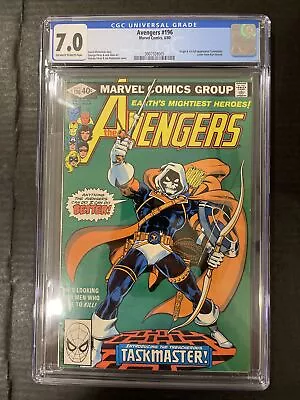 Buy Avengers  #196 Cgc 7.0  Origin  1st Full Taskmaster • 54.36£