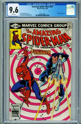 Buy Amazing Spider-Man #201  1980 - Marvel -CGC 9.6 - Comic Book • 201.92£