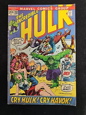 Buy THE INCREDIBLE HULK #160 Feb 1973 Avengers Vintage Tiger Shark Lower Grade 02456 • 5.40£