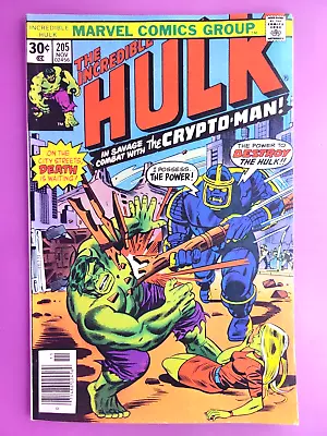 Buy The Incredible Hulk  #205  Fine  1976    Combine Shipping  Bx2479 • 4.65£