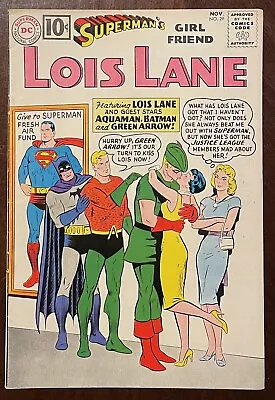 Buy Lois Lane #29 1961 Controversial Cover Superman, Batman, Aquaman  • 69.89£