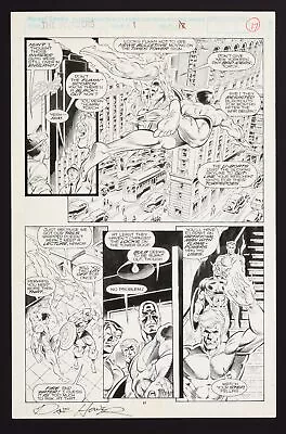 Buy Original Art From Invaders #1 (1993) Pg 17 By Dave Hoover & Brian Garvey • 1,498.85£