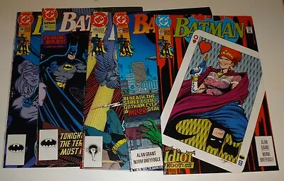 Buy Batman #468,469,470,471,472 Nm 9.4 White Pages  1991 • 23.21£