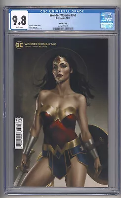 Buy Wonder Woman #760 CGC 9.8 Joshua Middleton Variant Cover Highest Graded (2020) • 31.05£