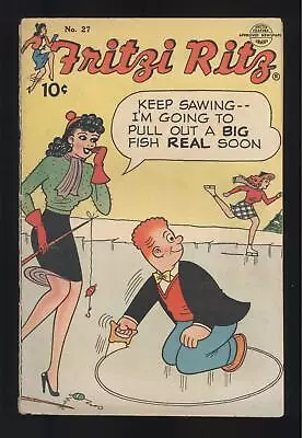 Buy Fritzi Ritz #27 Early 1953 Scarce Peanuts Issue Charles Schulz • 143.66£