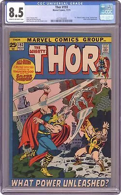 Buy Thor #193 CGC 8.5 1971 4372552008 • 93.19£