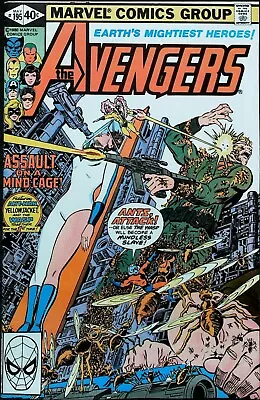 Buy Avengers #195 (1980) KEY *Cameo Of Taskmaster* -  High Grade • 50.48£
