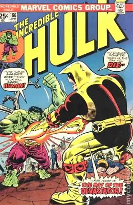 Buy Incredible Hulk #186 VG 1975 Stock Image Low Grade • 3.88£
