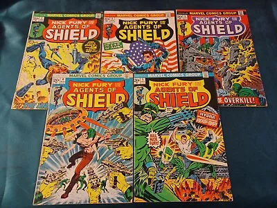 Buy Nick Fury And His Agents Of Shield 1 2 3 4 5 Complete Series 1973 Jim Steranko • 77.62£