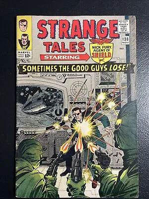 Buy Strange Tales #138 7.0 1st Appearance Of ✨eternity✨marvel 1965 Thor 4 • 93.19£
