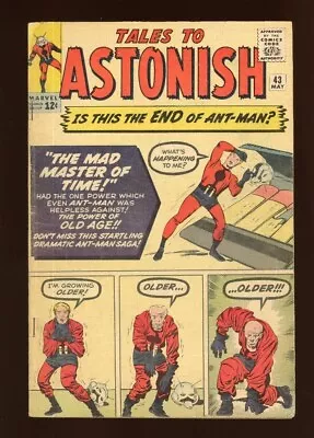 Buy Tales To Astonish #43 VG 4.0 High Res Scans *d • 97.08£