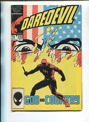 Buy Daredevil 232 & 233 Vg Wpgs V1 Marvel 1986! 1st & 2nd Nuke!  Born Again  Story!! • 7.77£