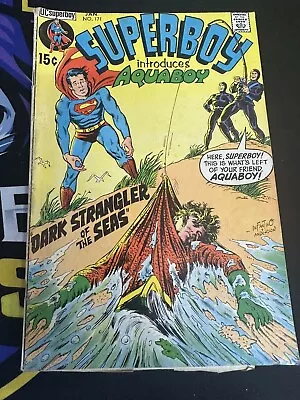 Buy SUPERBOY #171 DC Comics Dark Strangler Of The Seas!  1st App Aquabo Infantino • 19.42£