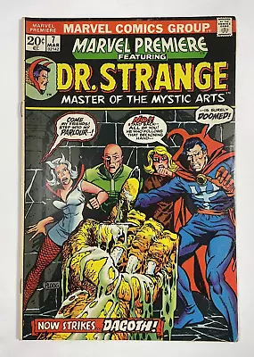 Buy Dr Strange Comic, Master Of The Mystic Arts, Key Issue 1973 Vol 1 No. 7 Dagoth • 40.38£