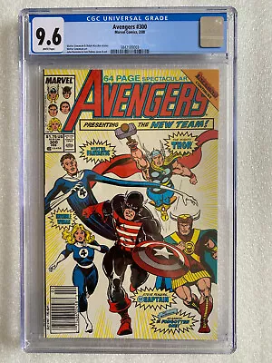 Buy Avengers #300 CGC 9.6 1988 - Newsstand! • 97.08£