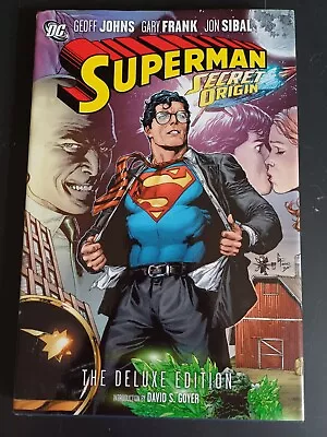 Buy Superman Secret Origin Deluxe Edition HC By Geoff Johns, Gary Frank 1401295169 • 21.99£