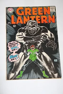 Buy Green Lantern #58! 1968 DC! Silver Age! 1st Eve Doremus! Classic Gil Kane Cover! • 15.52£