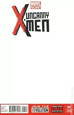 Buy Uncanny X-Men 1B Blank Variant FN 2013 Stock Image • 2.95£