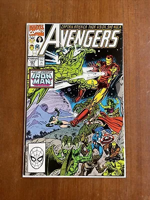 Buy Avengers #327 Marvel 1990 Guest Staring Iron Man Copper Age • 3.84£
