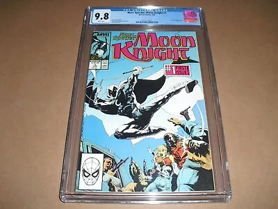 Buy Marc Spector Moon Knight #1 CGC 9.8 W/ WHITE PAGES From 1989! Marvel NM • 77.79£