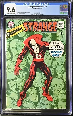 Buy 1967 Strange Adventures 207 CGC 9.6 3rd Appearance Of Deadman. Classic Cover. • 1,091.13£