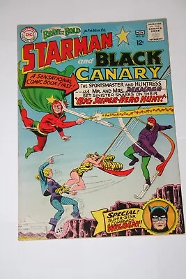 Buy Brave And The Bold #62! 1965 DC! Starman, Black Canary! 1st S.A Wildcat! Key! • 58.24£