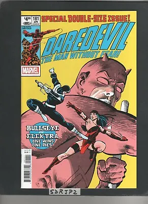 Buy Facsimile Daredevil #181 Nm Unread Key Death Of Elektra By Bullseye Frank Miller • 15.52£