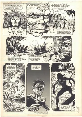 Buy Wonder Woman #29 P.5 - Cheetah - 1989 Signed Art By Chris Marrinan  • 194.15£