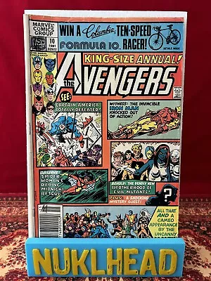 Buy The Avengers Annual #10 Marvel 1981 Low Grade Reader 1st App. Of Rogue • 23.34£