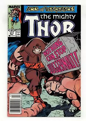 Buy Thor #411 FN- 5.5 1989 1st New Warriors (cameo) • 17.89£