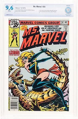 Buy Ms. Marvel #20 CBCS 9.6 ( 1979) Black NEW COSTUME Chris Claremont Story 🔥cgc • 61.35£