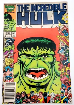 Buy Incredible Hulk #325 (1986) / Vf / 1st Rick Jones As Hulk Newsstand • 15.43£