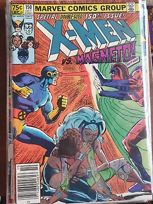 Buy Marvel Comics Uncanny X-men 150 Magneto Origin, Cyclops Joins VF+ 1981 • 13.39£