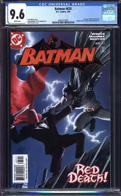 Buy Batman #635 Cgc 9.6 White Pages // 1st Jason Todd As Red Hood 2005 • 155.32£