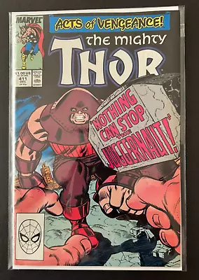 Buy The Mighty Thor #411 - Nothing Can Stop The Juggernaut (New Warriors Intro) • 15.55£