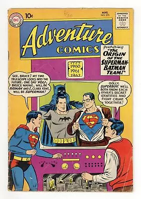 Buy Adventure Comics #275 GD/VG 3.0 1960 • 17.86£