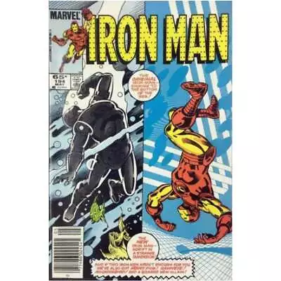 Buy Iron Man #194 Newsstand  - 1968 Series Marvel Comics VF+ [f{ • 7.30£