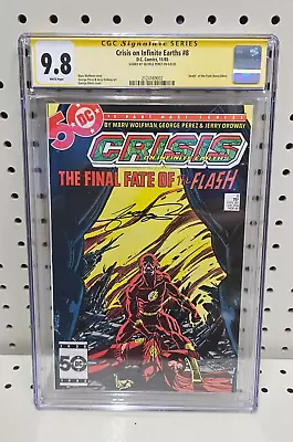 Buy DC COMICS CRISIS On Infinite Earths #8 1985 DC CGC 9.8 SS Signed By Perez 06/20 • 232.97£