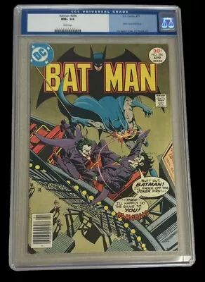 Buy Batman #286 CGC 9.6 1977 W/PGS Jim Aparo Joker Cover & Story DC Comics • 232.98£