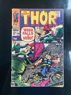 Buy The Mighty Thor #149 Feb 1968   Marvel Comics  Jack Kirby Art • 9.99£