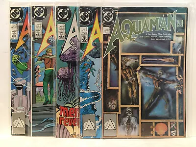 Buy Aquaman (1989) #1-5 Set VF/NM DC Comics • 6.50£