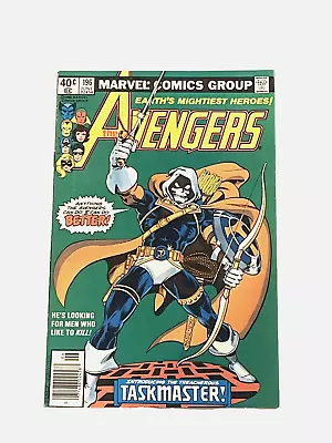 Buy 🔑The Avengers #196 (Marvel Comics June 1980)🔑 1st App Of The Taskmaster • 43.48£